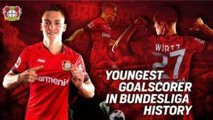 Florian Wirtz Making History As The Youngest Player To Score In Bundesliga